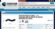 Ficha de un producto en sitio web